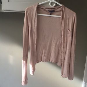 EUC Buffalo Light Pink Cardigan